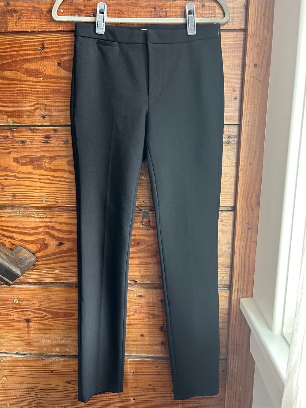 Vince Women’s Black Slim Straight Leg Office/Career Wear Pants Sz 4